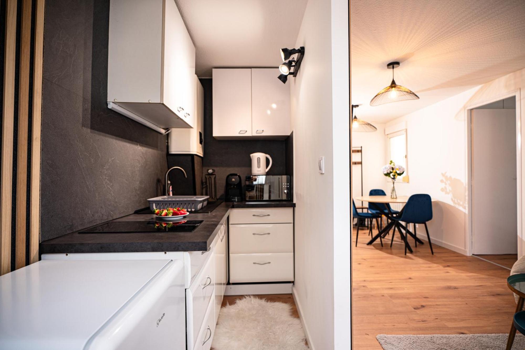 Moderne T2 Centre Sauna Wifi Home Office Netflix Strasbourg Ngoại thất bức ảnh